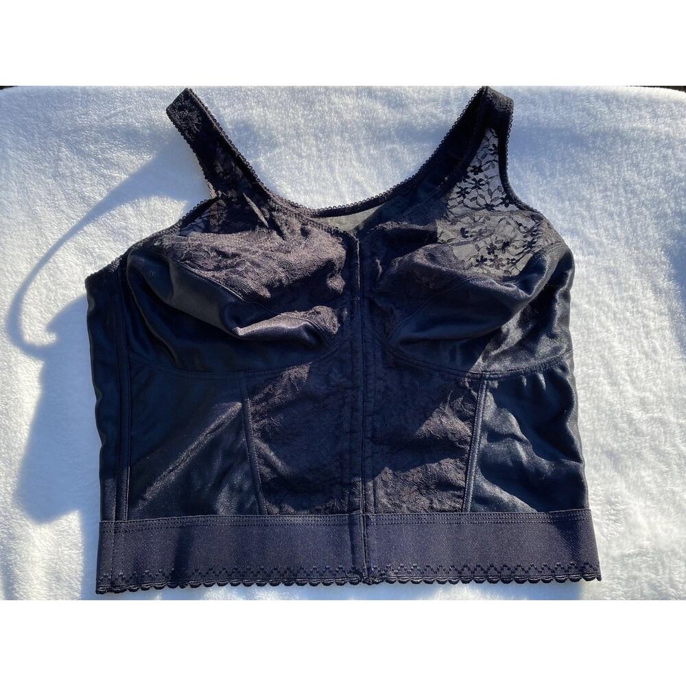 Exquisite Form 5107565 Front Close Lace Longline Posture Bra / corset 42DD